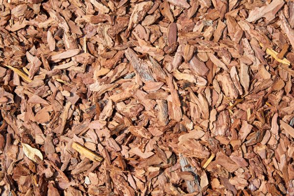 Pine Mulch Spreading in Leander
