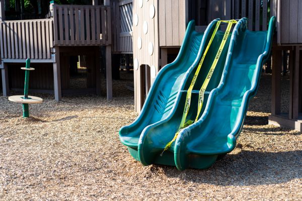 Play Area Mulch Installation in Leander