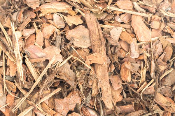 Bark Mulch Installation in Leander
