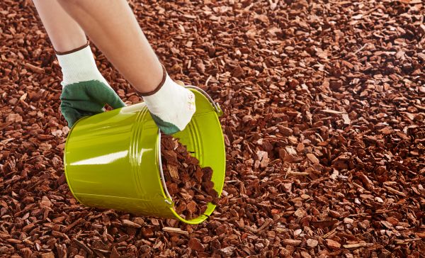 Wood Chip Landscaping in Leander